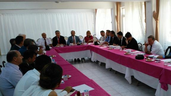 16.09.2015 tarihinde Gelibolu İlçe Milli Eğitim Müdürlüğü Müdürler Kurulu Toplantısı Yapıldı