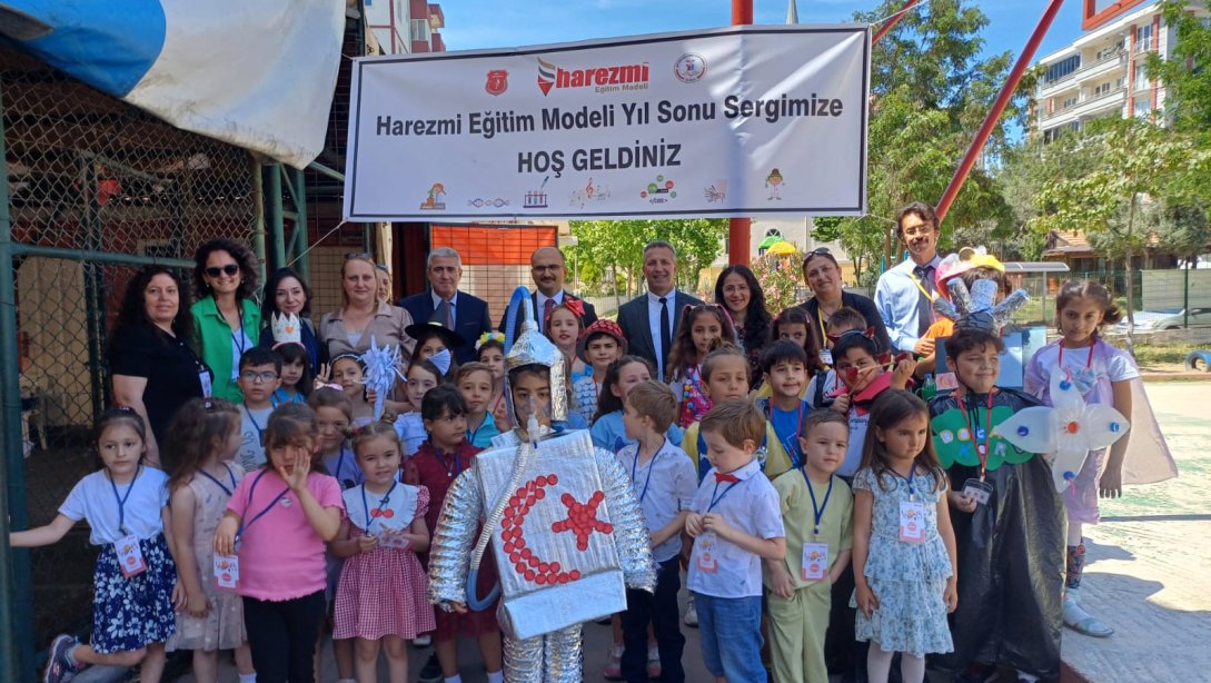 GELİBOLU 75. YIL CUMHURİYET İLKOKULU VE ŞEHİT AYBÜKE YALÇIN ANAOKULU TARAFINDAN HÂREZMÎ EĞİTİM MODELİ YIL SONU SERGİSİ AÇILIŞI GERÇEKLEŞTİRİLDİ