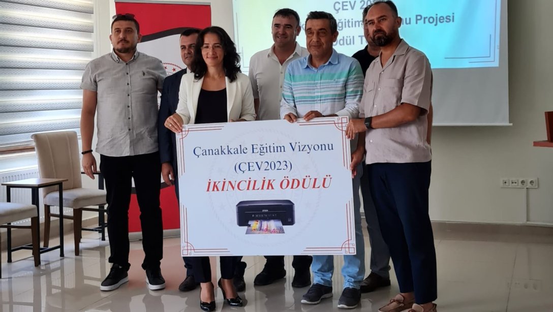 Çanakkale Eğitim Vizyonu Projesi Ödül Töreni Gerçekleştirildi. 